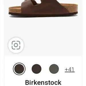 NEW Sandals Birkenstock Germany natural leather & cork US size 11, blue & tan, Birkenstock | Shoes | New Sandals Birkenstock Germany  main image 2